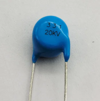20 шт. Высокочастотный синий керамический чип-конденсатор 20 кВ 331 К 330 пФ Fвысоковольтный источник питания керамический диэлектрический конденсатор