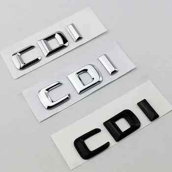 3D ABS Черные хромированные буквы для багажника автомобиля A B C E GLK CLS ML 320 220 250 280 CDI Логотип Эмблема Наклейка Аксессуары