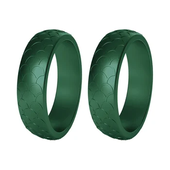 5,7 мм Популярно для женщин Силиконовые прохладные кольца Силиконовое обручальное кольцо Экологическое спортивное кольцо на открытом воздухеX2