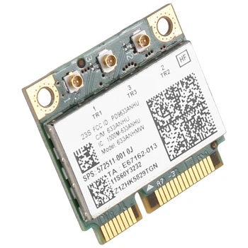 6300AGN 633ANHMW Беспроводная карта Wi-Fi Mini Pcie Card 802.11A / G / N 2.4G + 5,0 ГГц для Lenovo Thinkpad T410 T420 T430 X220 Y460