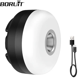 BORUiT C28 Светодиодный фонарь для кемпинга USB Перезаряжаемый портативный фонарь для кемпинга На открытом воздухе Лампа для палатки Аварийный свет Освещение для обслуживания работ