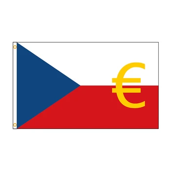 FLAGLAND 90x150см 3X5 футов Флаг Чешской Республики Украшение Баннер