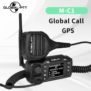 Global-PTT Автомобильная рация M-C1 POC 4G Мобильная радиосвязь Коммутатор Большой радиус действия Профессиональный Интернет Двусторонняя сеть общего пользования