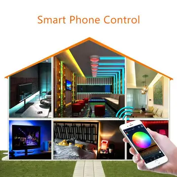Home LED Wifi контроллер RGB RGBW RGBWW 5V 12V 24V WiFi светодиодный контроллер Для светодиодной ленты 5050 2835 5630 3528 WS2812B 2811