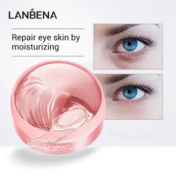 LANBENA Rose Hydra-Gel Маски для глаз Коллагеновые патчи для глаз Эффективно успокаивают глазные мышцы Убирают отечность мешков под глазами Уход за кожей вокруг глаз