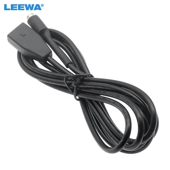 LEEWA 3,5 мм женский входной кабель AUX только для BMW E46 с головным устройством Business CD Radio #CA6253