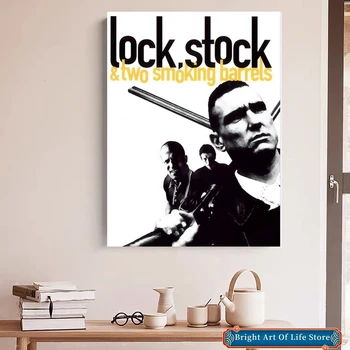 Lock Stock & Two Smokeking Barrels Плакат Холст Плакат Печать Настенная живопись Домашний декор (без рамы)