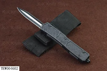 Micro OTF Tech Нож MK II Series 440 Стальное лезвие 57HRC Авиация Ручка из алюминиевого сплава На открытом воздухе Кемпинг Самооборона Карманный нож