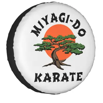 Miyagi Karate Cobra Kai Сумка для запасного колеса Suzuki Mitsubish Пыленепроницаемые автомобильные колпаки 14