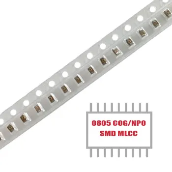 MY GROUP 100PCS SMD MLCC CAP CER 7.5PF 250V NP0 0805 Многослойные керамические конденсаторы для поверхностного монтажа в наличии