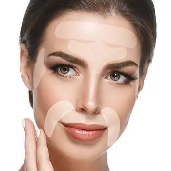 NewFace Wrinkle Patches стили Патчи против морщин для лица для разглаживания морщин вокруг глаз, рта или лба - Патчи от морщин для лица
