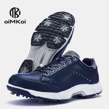OIMKOI Premium Gentleman Pro 2.0 (с шипами) Обувь для гольфа Профессиональные тренировочные кроссовки
