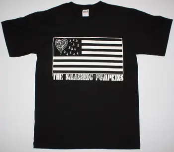 Smashing Pumpkins Флаг Альтернативный рок Corgan Zwan S-XXL Новая черная футболка Модная футболка унисекс Топ Футболка