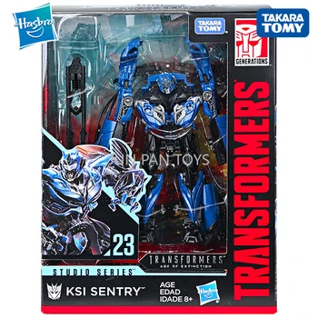 Takara Tomy Transformers Studio Series SS23 KSI Sentry Deluxe Class Action Figure Мальчик Подарок на день рождения Модель Игрушки ЭПОХА Истребления