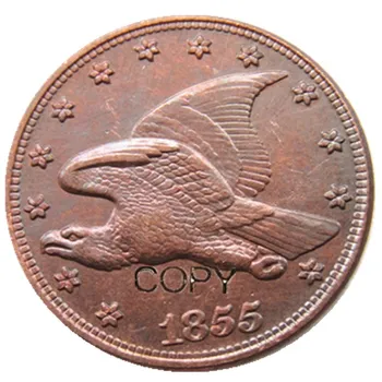US 1855 Новая центовая копия монеты 