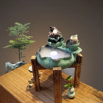 Zen домашние аксессуары для воды офис настольный фонтан бонсай увлажнитель