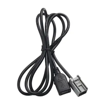 Автомобильный USB-кабель AUX Адаптер Высокопроизводительный аудио Медиа Музыкальный интерфейс для Honda Civic Jazz Cr-V Accord Odyssey 2008-2013