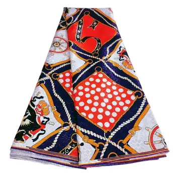 Африканская жаккардовая ткань, парчовое кружево, французское кружево, жаккардовые парчовые ткани, нигерийский женский материал одежды, 5 ярдов