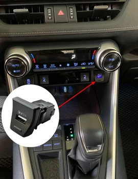 Для Toyota RAV4 rav4 XA50 2023 2019 2020 2021 2022 Интерьер QC3.0 USB Быстрое зарядное устройство