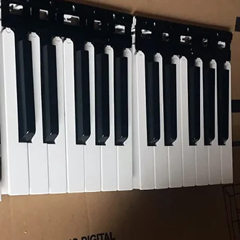 Для Yamaha YDP-103 YDP-143 Клавиатура черная Белые клавиши