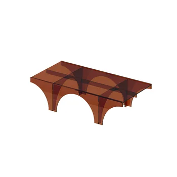  журнальный столик легкий роскошный современный минималистичный итальянский стиль гостиная домашний прямоугольный чайный стол