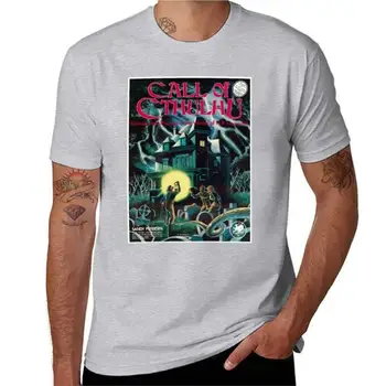 мужская футболка брендовые топы лето Call of Cthulhu 1st Edition обложка футболка летние топы футболки мужские мужские однотонные футболки
