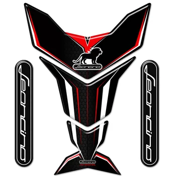 Наклейки на мотоцикл для Benelli Leoncino 125 250 500 800 Протектор боковой бак Топливный бак Накладка на топливный бак Эмблема Значок Логотип Leoncino Обтекатель