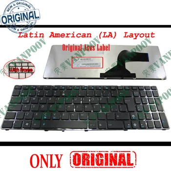 Новая клавиатура ноутбука для ASUS G60 K52 G51 G53 N61 U50 X61 G60J G60V G60JX G60VX Черный латинский LA Teclado (как испанский SP)