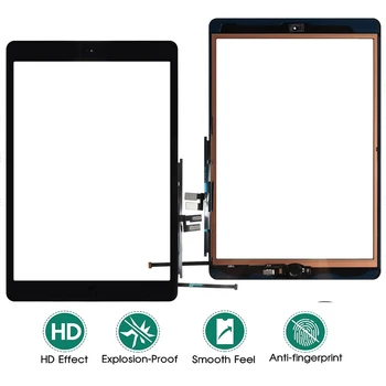 Новинка для iPad 7 7th/8 8th 2020 A2270 A2428 A2429 10.2 Дигитайзер с сенсорным экраном Переднее стекло Дисплей Замена сенсорной панели