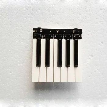 Оригинал Черный белый Клавиши клавиатуры для Yamaha DGX-203 DGX-205/ EZ-20 EZ-150 / KX25 KX49 KX61 / MM6 /MX49 MX61