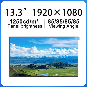 Оригинальный IVO 13,3-дюймовый ЖК-экран 1920 * 1080 ЖК-дисплей M133NWFC R6 Ultra Brightness для LCM-модуля ноутбука