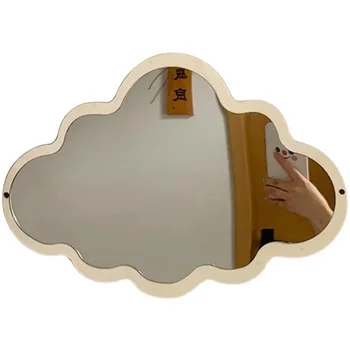 Портативное легкое зеркало для макияжа Прикроватная тумбочка Дизайн спальни Зеркало в прихожей Нерегулярный детский Hogar Decoracion Украшение детской комнаты
