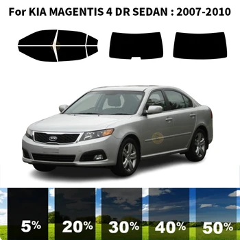  предварительно нарезанная нанокерамика автомобиль УФ тонировка окон комплект автомобильная оконная пленка для KIA MAGENTIS 4 DR СЕДАН 2007-2010