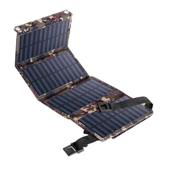  Складная солнечная панель Солнечная батарея с USB-выходом Солнечное зарядное устройство для кемпинга Сотовый телефон Планшет Внешний аккумулятор A