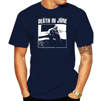 Смерть в июне рубашка винтажная футболка черная футболка Neofolk РЕПРИНТ Размер S-XXL