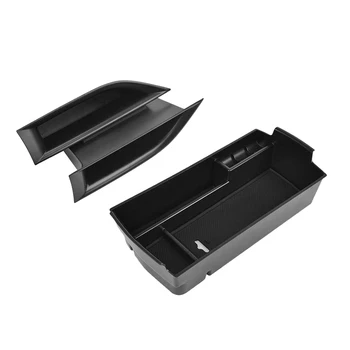 Ящик для хранения подлокотников, для Peugeot 3008 3008GT 5008 2017-2020 Органайзер на центральной консоли Лоток для хранения дверной ручки автомобиля